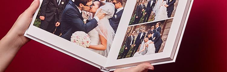 Приклад обкладинки весільної Класичної фотокниги Варіант 2 від Студії ФОРМА