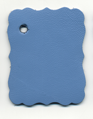 Фотокнига в обложке из синей кожи