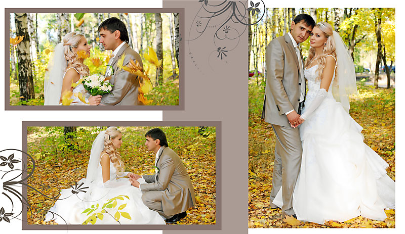 Пример дизайна свадебной фотокниги от Студии ФОРМА - фото 2
